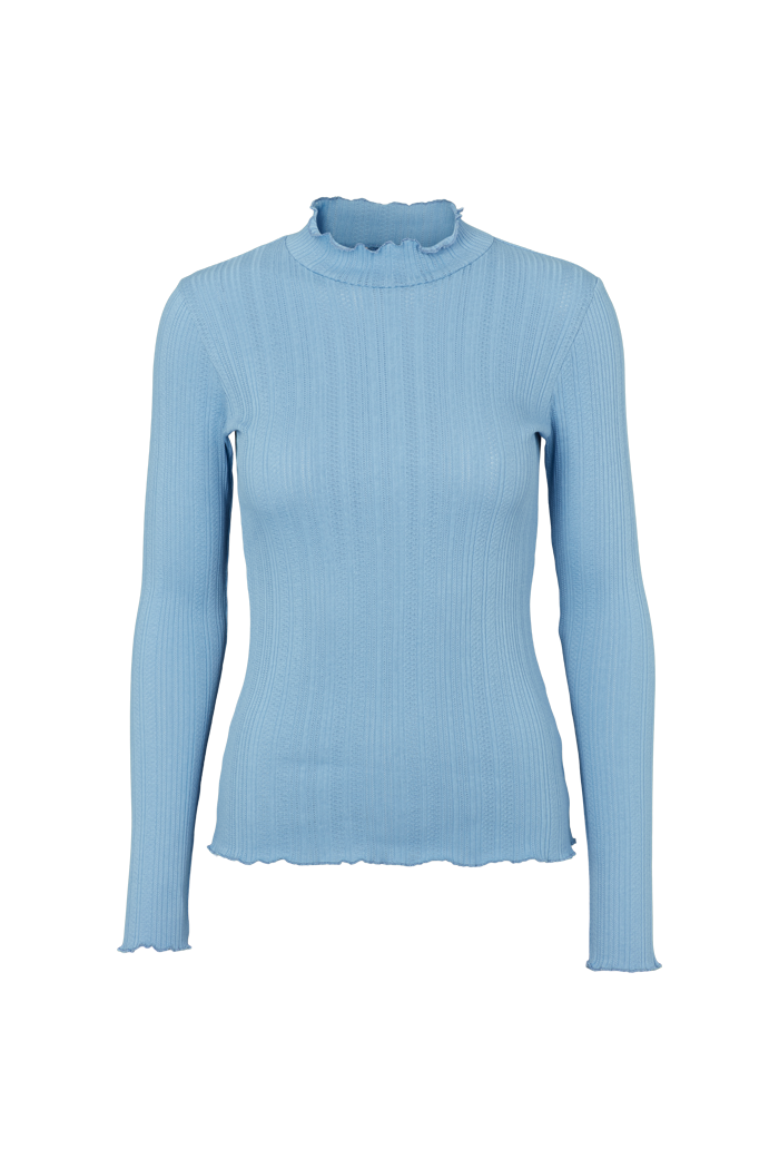 Basic Apparel Scala H. Neck T-shirts 711 Ashleigh Blue